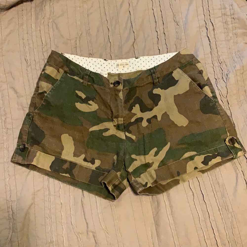 Bridge and Burn camo shorts.